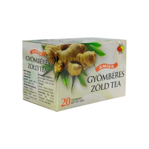 Ginger green tea filter 20pcs