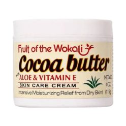   Wokali kakaóvaj, aloe vera és e-vitamin kivonatos tápláló arckrém száraz bőrre 115g
