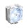 id-cooling cpu cooler - se-224-xts white (28.9db; max. 118,93 m3/h; 4pin connector, 4 heatpipe, 12cm, pwm)