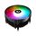 id-cooling cpu cooler - dk-07i rainbow (25,6db; max. 104,48 m3/h; 3pin connector, 12cm, led)