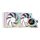 Id-cooling cpu water cooler - space sl240 white (13.8-30.5db; max. 132,52 m3/h; 2x12cm, a-rgb led, white)