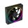 Id-cooling cooler 12cm - af-127-argb-k (29,9db, max. 132,52 m3/h, 4pin, pwm, 12cm, argb led, fekete)