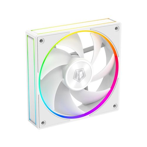 Id-cooling cooler 12cm - af-127-argb-w (29,9db, max 132,52 m3/h, 4pin, pwm, 12cm, argb led, white)