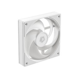   Id-cooling cooler 12cm - as-120-w (27,2db, max. 98,54 m3/h, 4pin, pwm, 12cm, fehér)