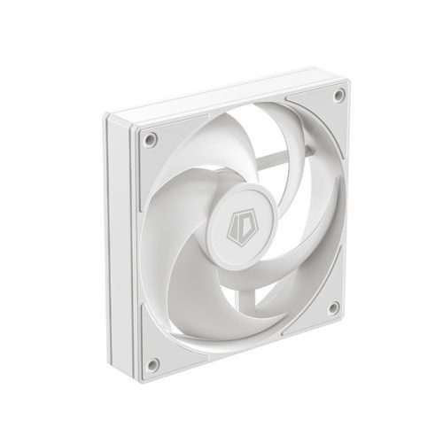 Id-cooling cooler 12cm - as-120-w (27,2db, max. 98,54 m3/h, 4pin, pwm, 12cm, white)