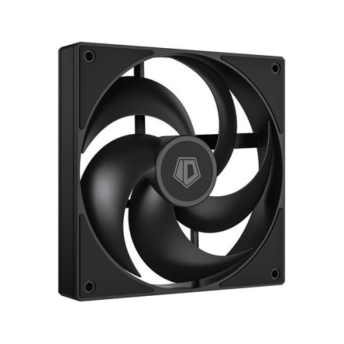 Id-cooling cooler 14cm - as-140-k (24,9db, max. 122,66 m3/h, 4pin, pwm, 14cm, black)