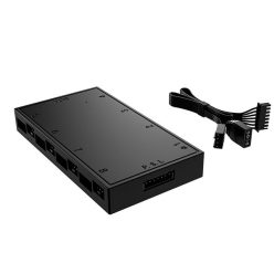   Id-cooling a-rgb elosztó - ha-08  (8 db pwm, 8 db a-rgb, sata)