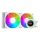 Id-cooling cpu water cooler - space sl240 xe white (25db; max. 129,39 m3/h; 2x12cm, a-rgb led, fehér)