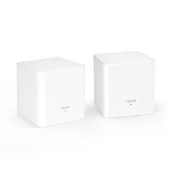   Tenda mesh wifi ac1200 - nova mw3 (2pack; 300mbps 2,4ghz + 867mbps 5ghz; 2port 100mbps; 2x3dbi)