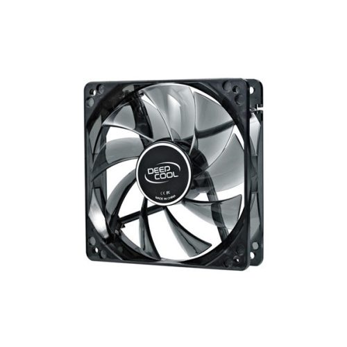 Deepcool cooler 12cm - wind blade 120 (26,6db; max. 91,15 m3/h; 3pin connector; housing for cooling, blue led)