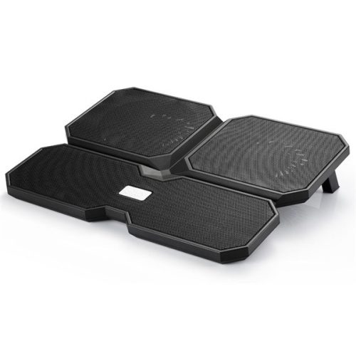 Deepcool notebook hűtőpad 15,6"-ig - multi core x6 (24db; max. 206,25 m3/h; 2x14cm, 2x10cm, 2xusb2.0)