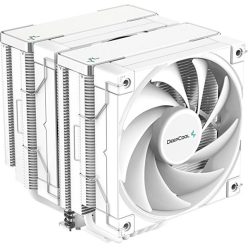   Deepcool cpu cooler - ak620 wh (28 db; max, 117,21 m3/h; 4pin csatlakozó, 6 db heatpipe, 2x12cm, pwm)