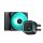 Deepcool cpu water cooler - le300 marrs (max 17.8db; max 145.86 m3/h; 1x12cm, rgb led)