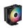Deepcool cpu cooler - ag400 bk argb (31,6 pcs; max, 128,93 m3/h; 4pin connector, 4 pcs heatpipe, 12cm, pwm)