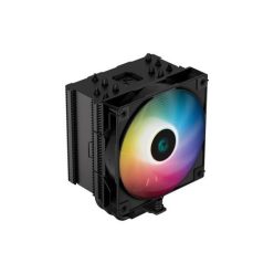   Deepcool cpu cooler - ag500 bk argb (29,4 pcs; max, 115,32 m3/h; 4pin connector, 5 pcs heatpipe, 12cm, pwm, led)