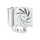 Deepcool cpu cooler - ak500 digital wh (28db; max, 117,21 m3/h; 4pin connector, 5 heatpipe, 12cm, pwm, white)