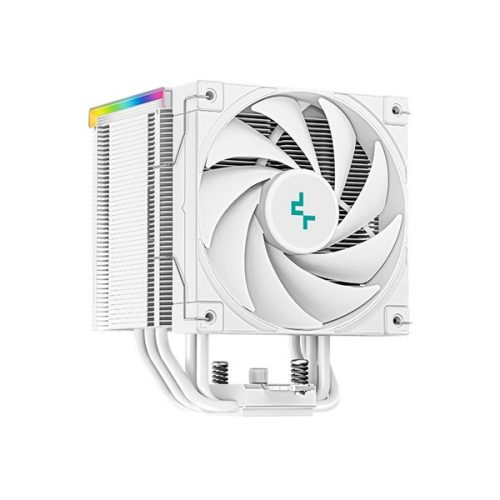 Deepcool cpu cooler - ak500 digital wh (28db; max, 117,21 m3/h; 4pin connector, 5 heatpipe, 12cm, pwm, white)