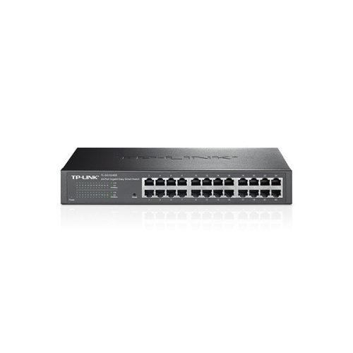 Tp-link switch  - tl-sg1024de (24 port, 1000mbps; fém ház)