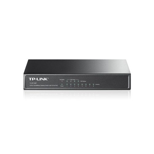 Tp-link switch  poe - tl-sf1008p (8 port 100mbps; 8/4 af poe port, 57w)