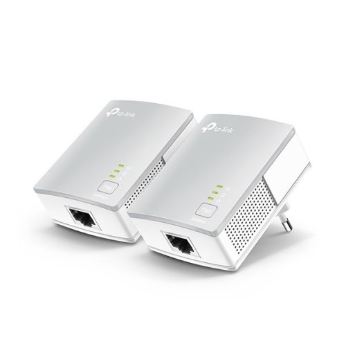 Tp-link powerline adapter kit - tl-pa4010 nano (100mbps (500mbps adatátvitel), 128-bit aes, qos, max 300m)