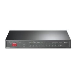  Tp-link switch  poe - tl-sg1210mp (9port 1gbps; 1port rj45/sfp 1gbps; 8x at/af poe port; 123w)