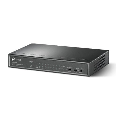 Tp-link switch  poe - tl-sf1009p (9port 100mbps; 8 af/at poe+ port; 65w)