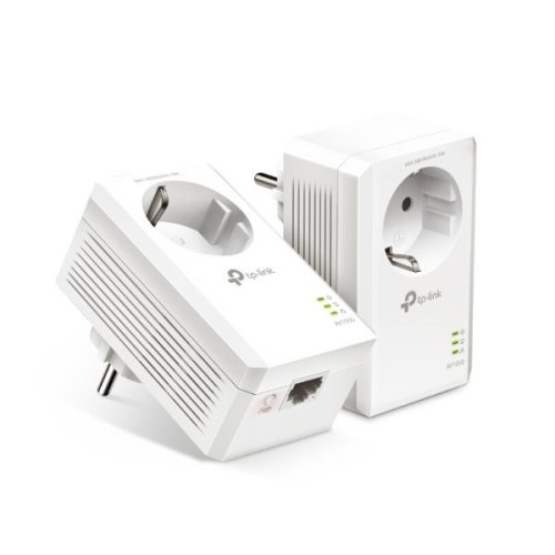 Tp-link powerline adapter kit - tl-pa7017p kit (230v aljzat; 1gbps; av22 szabvány; 128-bit aes, qos,max 300m)