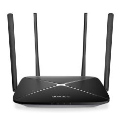   Mercusys router wifi ac1300 - ac12g (400mbps 2,4ghz + 867mbps 5ghz; 4port 1gbps, wpa3)