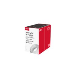   Dahua fali kábel - pfm920i-6un (cat6, utp, oxigénmentes réz 99.99% ofc,poe támogatás hosszabb távon 305m)