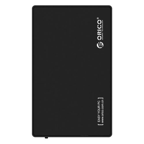Orico külső hdd/ssd ház 3.5"/2,5" - 3588us3-v1-eu-bk/53/ (usb-a 3.0, max.: 16tb, fekete)