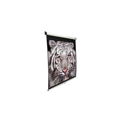 Elitescreens 71" (1:1) manuális fali vászon m71xws1 (127 x 127 cm, fehér váz)