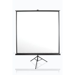   Elitescreens 113" (1:1) mobil háromlábú vászon t113uws1 (203 x 203 cm, fekete)