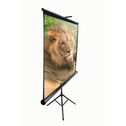   Elitescreens 92" (16:9) mobil háromlábú vászon t92uwh (203 x 114 cm, fekete)