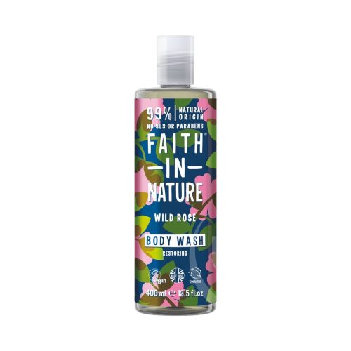 Faith in nature wild rose shower gel 400 ml