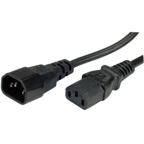 Value power cable - 19.99.1515 (monitor / uninterruptible power supply cable, c13-c14, black, 1.8m)