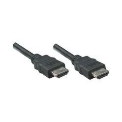   Manhattan kábel - hdmi to hdmi (ethernet hec, arc, 3d, 4k,  shielded,  5m, fekete)