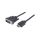 Manhattan kábel - hdmi to dvi ( 1,8m; hdmi 19 pin - dvi-d dual link, fekete)