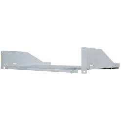   Manhattan rackszekrény polc - 710947 (19", 2u, konzolos, fix, 350 mm mély, szürke)