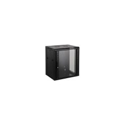   Manhattan rackszekrény - 19" fali kivitel (9u, 500 (h) x 570 (w) x 600 (d) mm, flatpack, fekete)