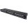 Manhattan patch panel - cat6a ftp árnyékolt patch panel, 24 portos, 1u,  fekete