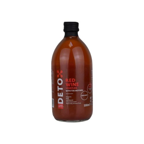 Deto bio szüretlen vörösbor ecet "anyaecettel" 500 ml
