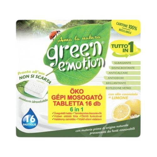 Green emotion öko mosogatógép tabletta 16 db