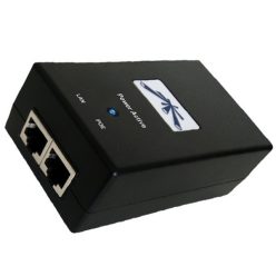   Ubiquiti poe injector adapter - poe-48-24w-g (48vdc@0,5a; 24w; 1gbps lan)