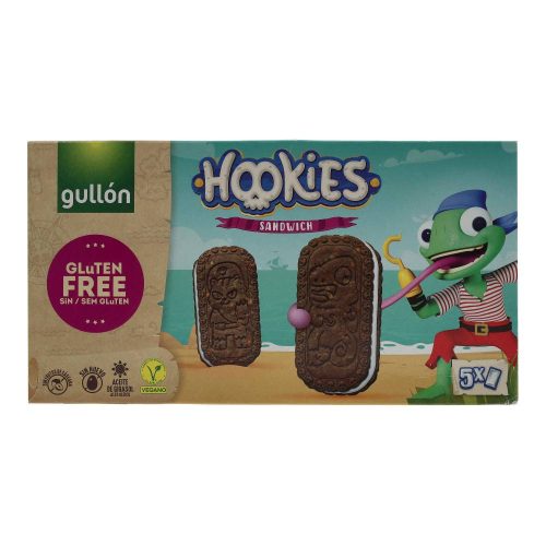 Gullon hookies gluténmentes kakaós szendvicskeksz krém töltelékkel 230g