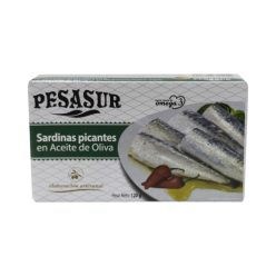 Pesasur Szardínia csípős /picante/  konzervdobozos 120 g