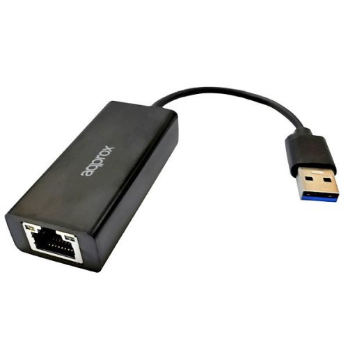Approx cable converter - usb2.0 to rj45 (10/100) black
