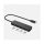 Approx usb hub - type-c 4in1 hub (4db usb3.0) black