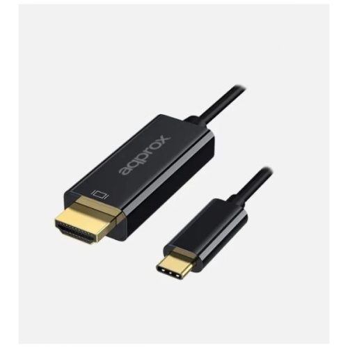 Approx converter - type-c to hdmi (4k/60hz, 1.2m) black