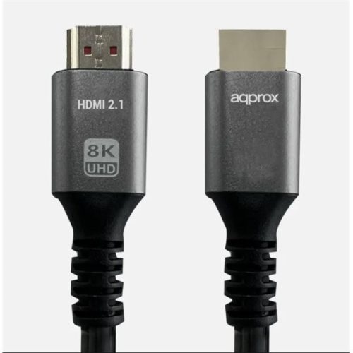 Approx cable - hdmi 2.1 cable apa/apa 3m (uhd 8k, 4k, fhd, gold plated, hdr10, hdcp 2.2, dolby truehd, arc)