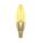 Woox smart home filament candle design led izzó - r5141 (e14, 4,9w, 470 lumen, warmw2700k/coldw6500k, wi-fi, 15000h)
